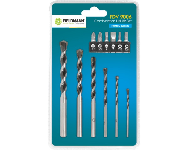 FIELDMANN FDV 9006 Set burgija i bitova (12 delova) (ALA00054)