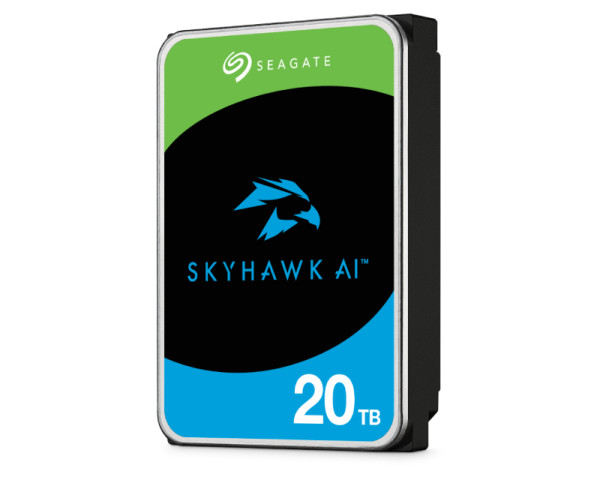 SEAGATE 20TB 3.5 inča SATA III 512MB 7200rpm ST20000VE003 SkyHawk AI hard disk(HDD04295)