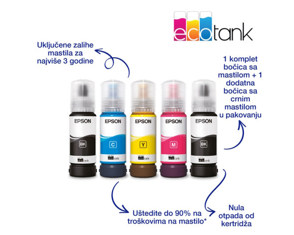 EPSON L5316 EcoTank ITS wireless multifunkcijski inkjet štampač (PRI06073)