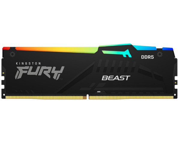 KINGSTON DIMM DDR5 32GB 6400MTs KF564C32BBEA-32 FURY Beast Black RGB EXPO (MEM02590)