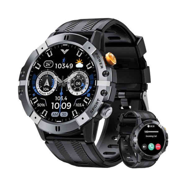 Oukitel BT15 Smart Watch /410mAh/Bluetooth Calls/SpO2,Health Monitoring/Fitness