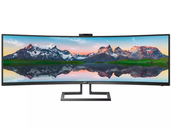 Monitor PHILIPS 499P9H00 49''VA,zakrivljen,32:95120x144070Hz5ms GtGHDMIx2,DP,USB,RJ45kamera
