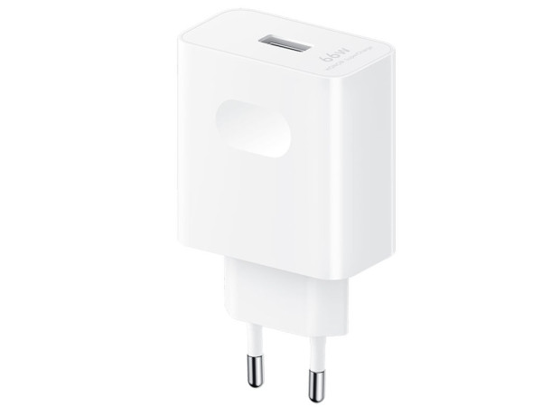 Zidni punjac HONOR SuperCharge Power Adapter 2 66W100-240V~5060Hzbela sa USB-C kablom (1m6A)