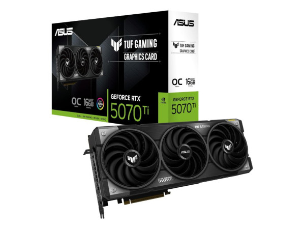Graficke karte ASUS TUF-RTX5070TI-O16 GAMING NVD16GBGDDR7256bitcrna