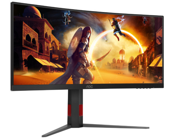 AOC 34 inča CU34G4Z WQHD 3440x1440 Fast VA 240 Hz zakrivljeni gaming monitor (MON03403)