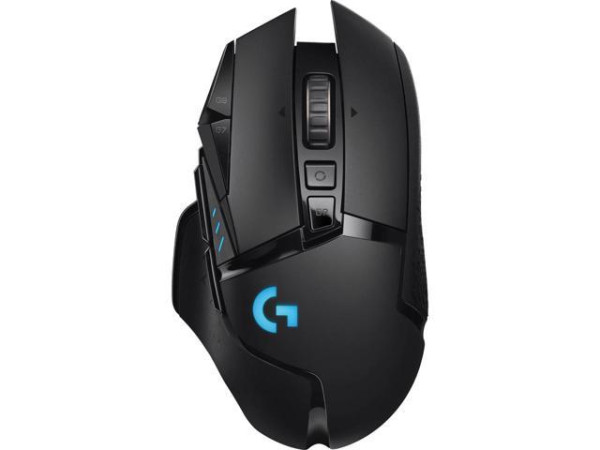 Logitech G502 Lightspeed Wireless Gaming Mouse with HERO 16K sensor, Black