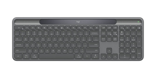 Logitech Signature Slim Solar+ wireless keyboard K980, Graphite