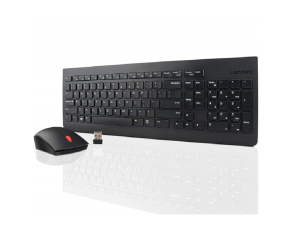 Tastatura+miš LENOVO 510 bežicni set UScrna