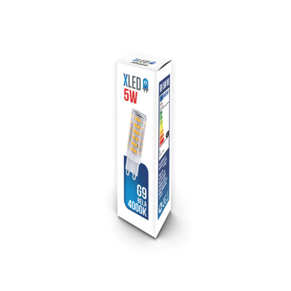XLED G9 5W NB LED Sijalica 4000K,500Lm,220V,Bela