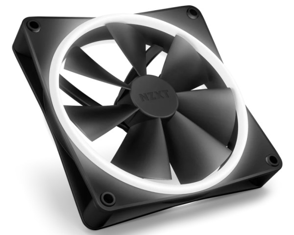 NZXT F140 RGB Duo Twin Pack 140mm ventilator crni (RF-D14DF-B1) (CAS03044)