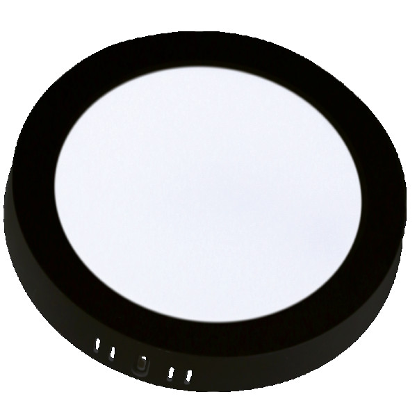XLED 24W 6500K Nadgradni okrugli LED panel plasticni ,2640Lm,φ290*31mm, Ra80, IP20 crn