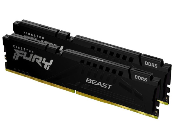 KINGSTON DIMM DDR5 64GB (2x32GB kit) 6000MTs KF560C36BBE2K2-64 FURY Beast Black EXPO (MEM02743)