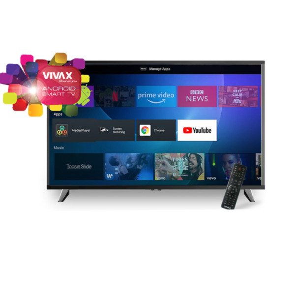 Televizor Vivax 39S60T2S2SM Smart, LED, HD Ready, 39''(99cm),DVB-T-C-T2-S