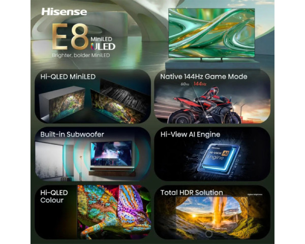HISENSE 55 inča 55E8S ULED 4K UHD Smart TV (TVZ03026)
