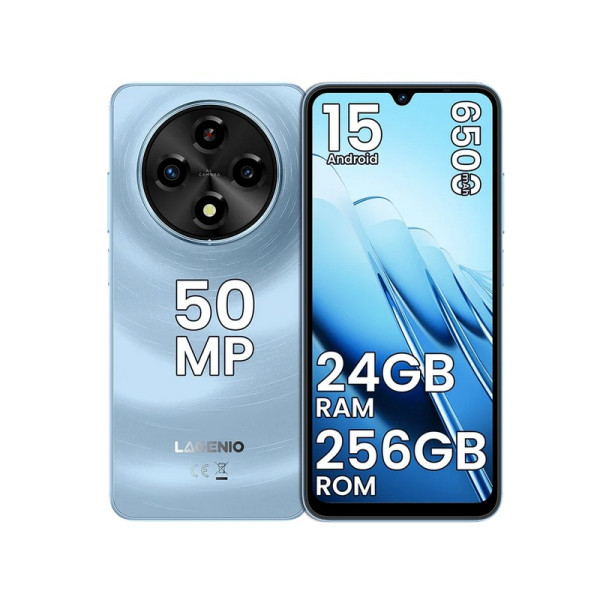 Lagenio A12 Pro Smart telefon 4G, 8GB+256GB ethereal blue
