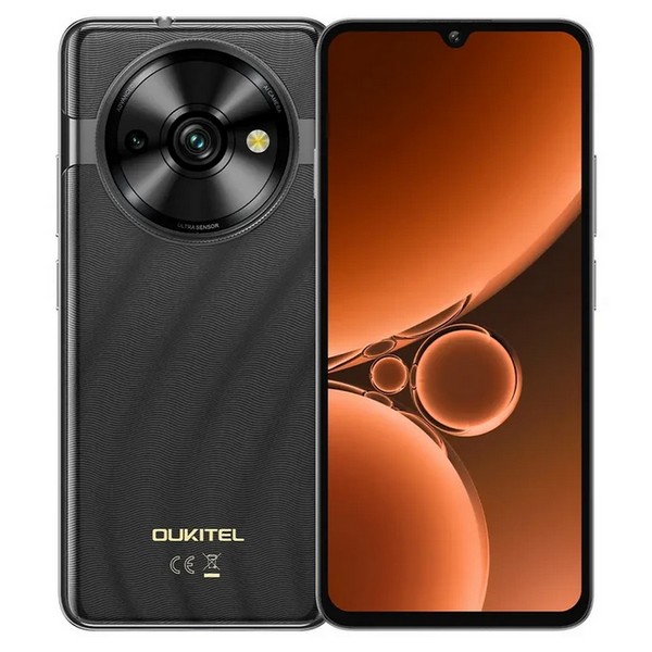 OUKITEL C59 pro grey 4G/Octa-Core/6.88'' HD+/90Hz/256GB/8GB/13MP/5MP/10000mAh/Android 15