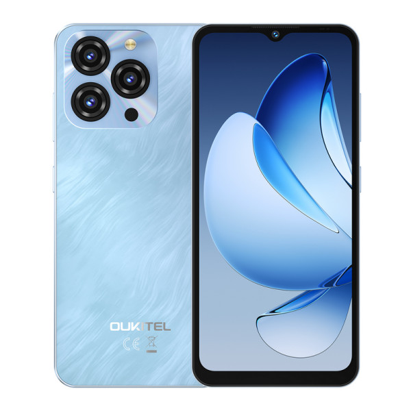 Oukitel C3 Blue 4G/Quad-Core/6.52''HD+/256GB/4GB/13MP/5MP/5000mAh/Android 14