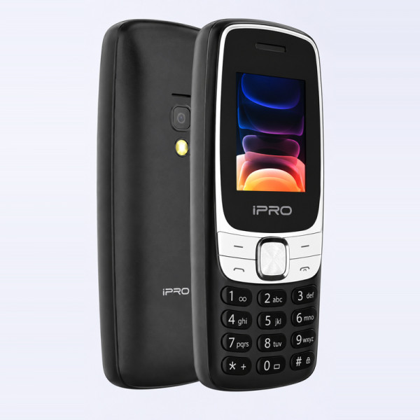IPRO A37  black Feature mobilni telefon  2GSM/LCD/800mAh/32MB/Dual-SIM/Srpski jezik