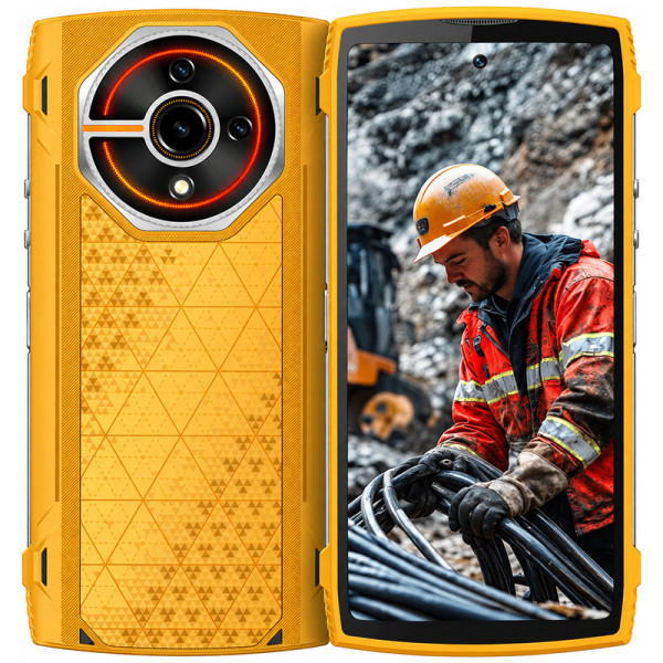 Lagenio Panther2 Pro dune 4G/Octa-Core/6.7'' HD+/120Hz/8GB+256GB/50MP+2MP/8MP/5150mAh/NFC/Android15
