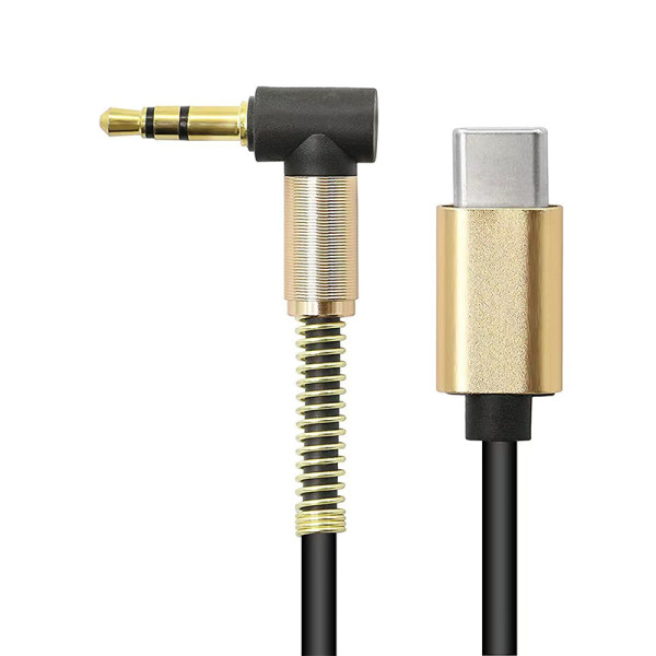 Xwave Adapter audio Tip-C na M 3.5mm kabl 1m,muški,crni