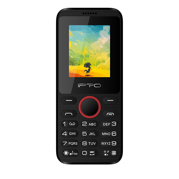 IPRO A6 mini black-red Feature mobilni telefon 2G/GSM/DualSIM/32MB/Srpski