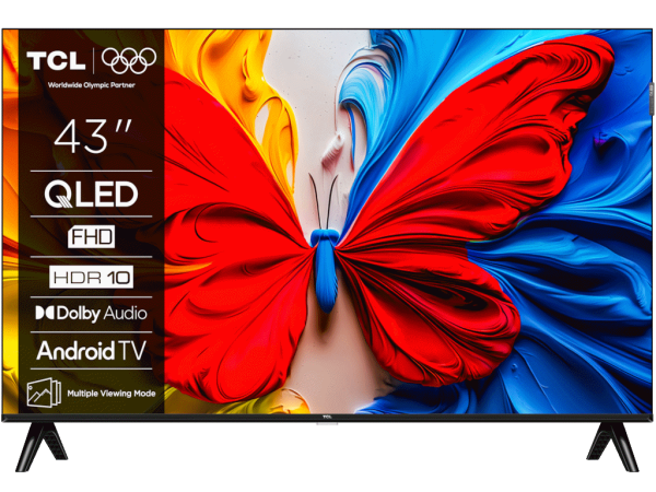Televizor TCL 43S5KQLED43''Full HD60HzAndroid TVcrna