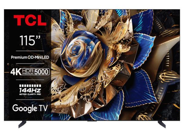 Televizor TCL 115X955MaxMiniLED115''4K144HzGoogle TVcrna