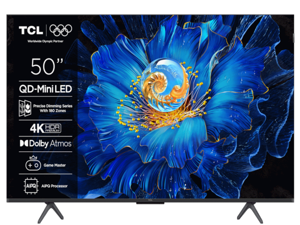 Televizor TCL 50C6KSMiniLED-QLED50''4K UHD60HzGoogle TVcrna